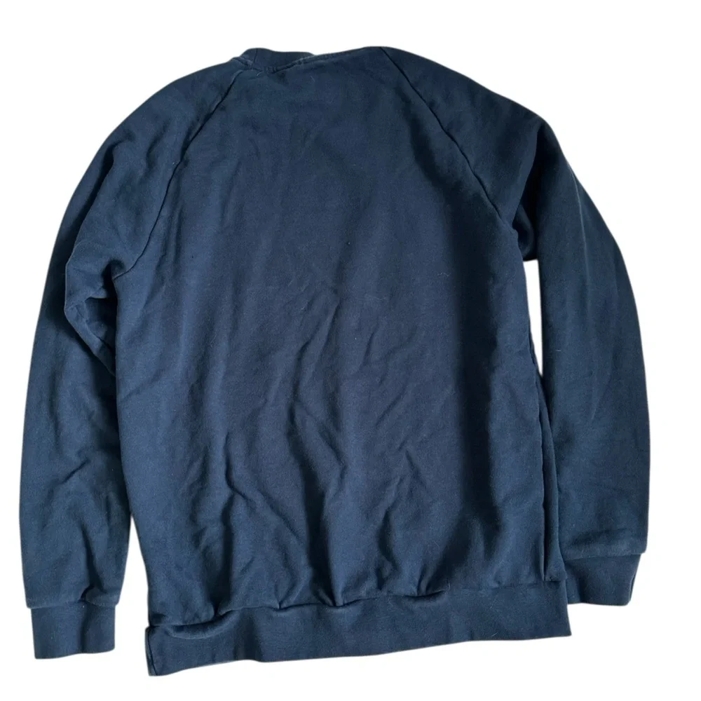 Navy Blue Adidas Originals Crewneck Mens size Small - Picture 2 of 5